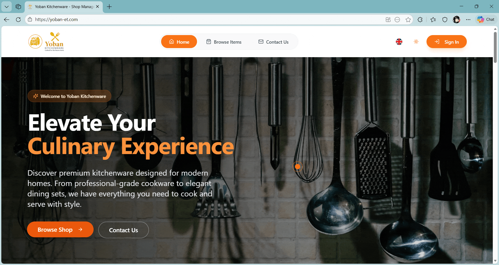 Yoban Kitchenware preview